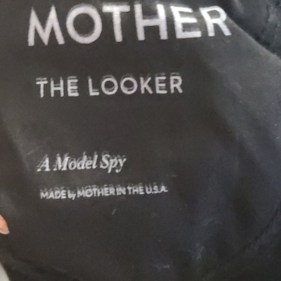 MOTHER The Looker A Modern Spy Black Jeans 25 - Picture 10 of 12